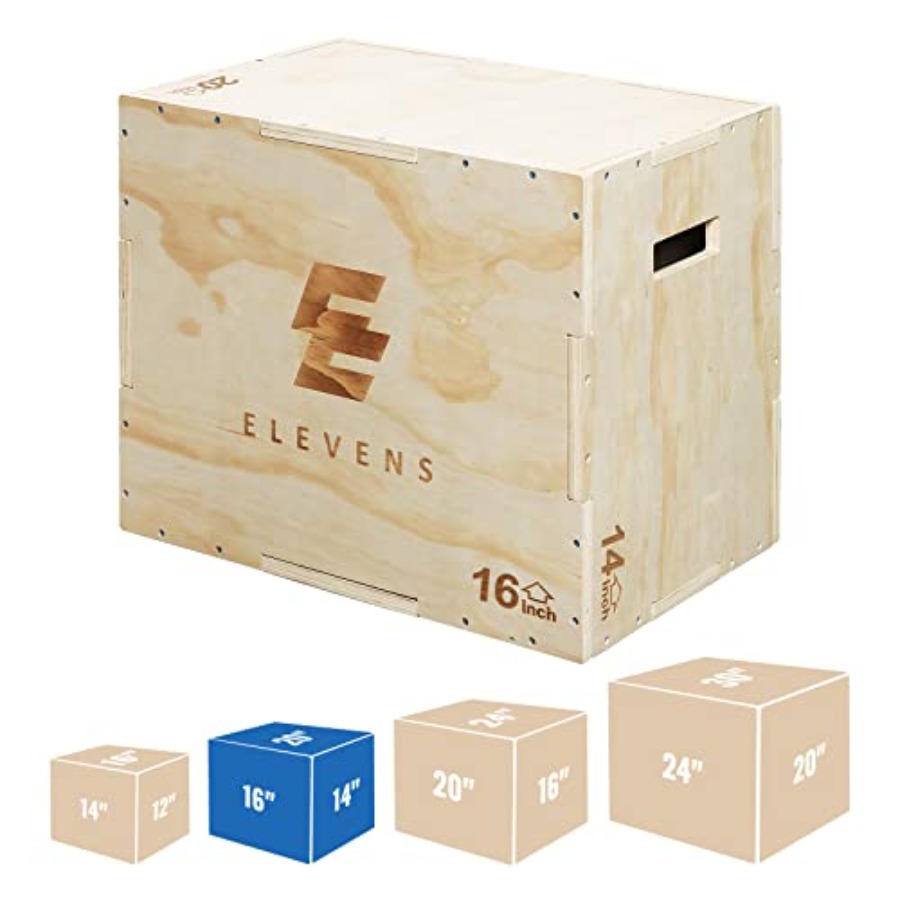 Plyo Jump Box - Drewniany plyo box 3 w 1