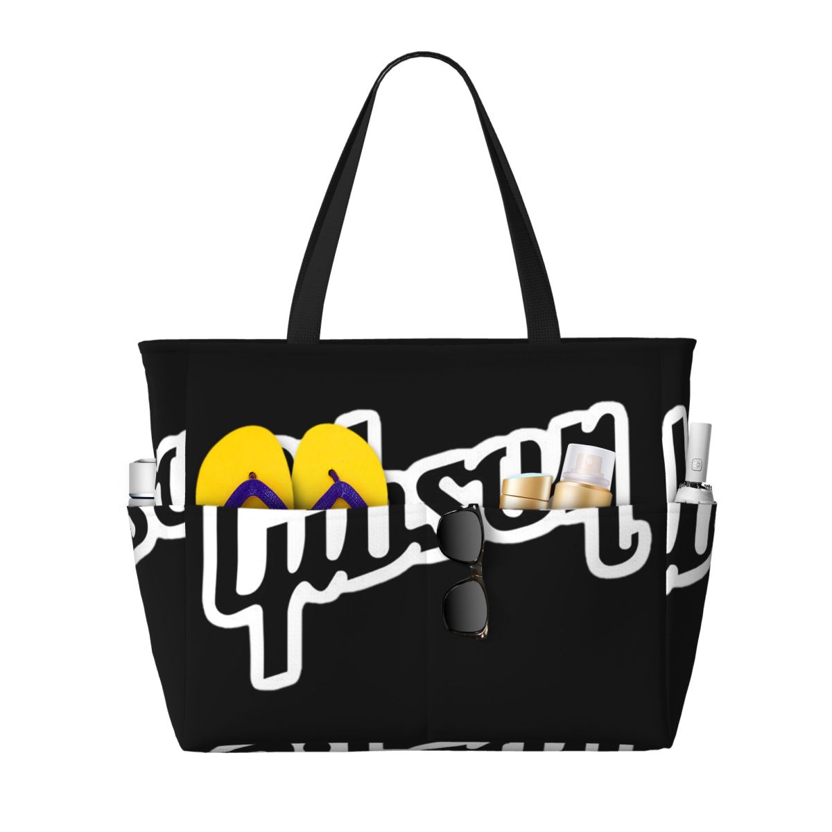 Yoga Fitness Music - Torba plażowa z logo Gibson Music
