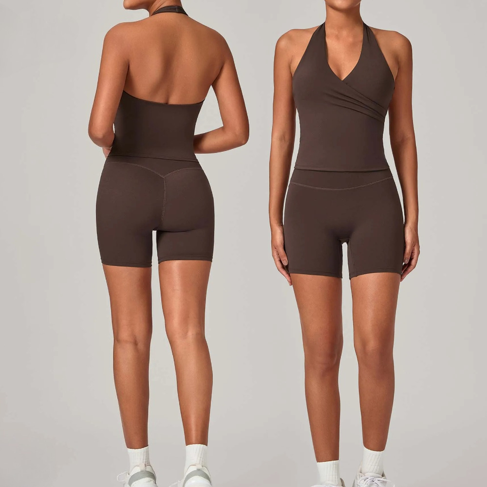 Yoga Y Fitness - Dwuczęściowy damski zestaw sportowy do biegania