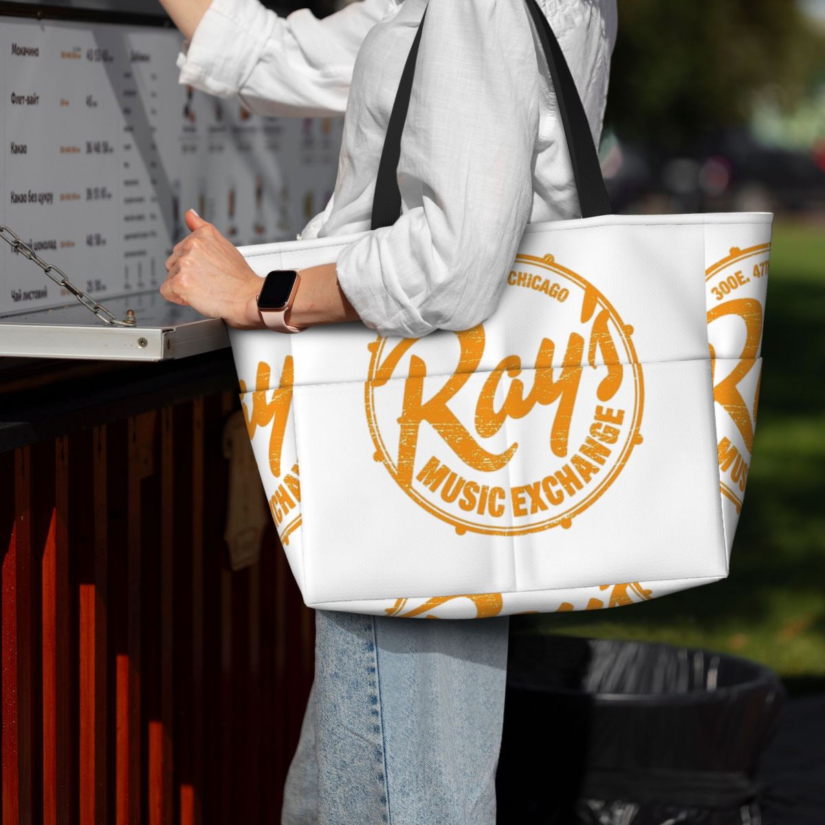 Yoga Fitness Music - Torba plażowa Ray's Music Exchange (styl