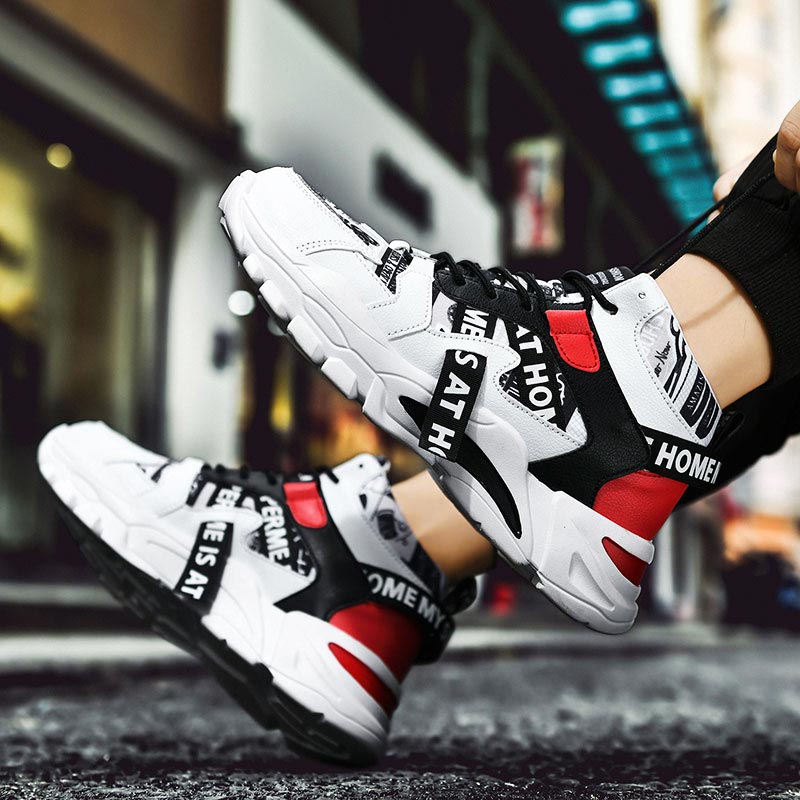 Fitness Yoga Youth - Duże rozmiary wysokie góry Chunky buty