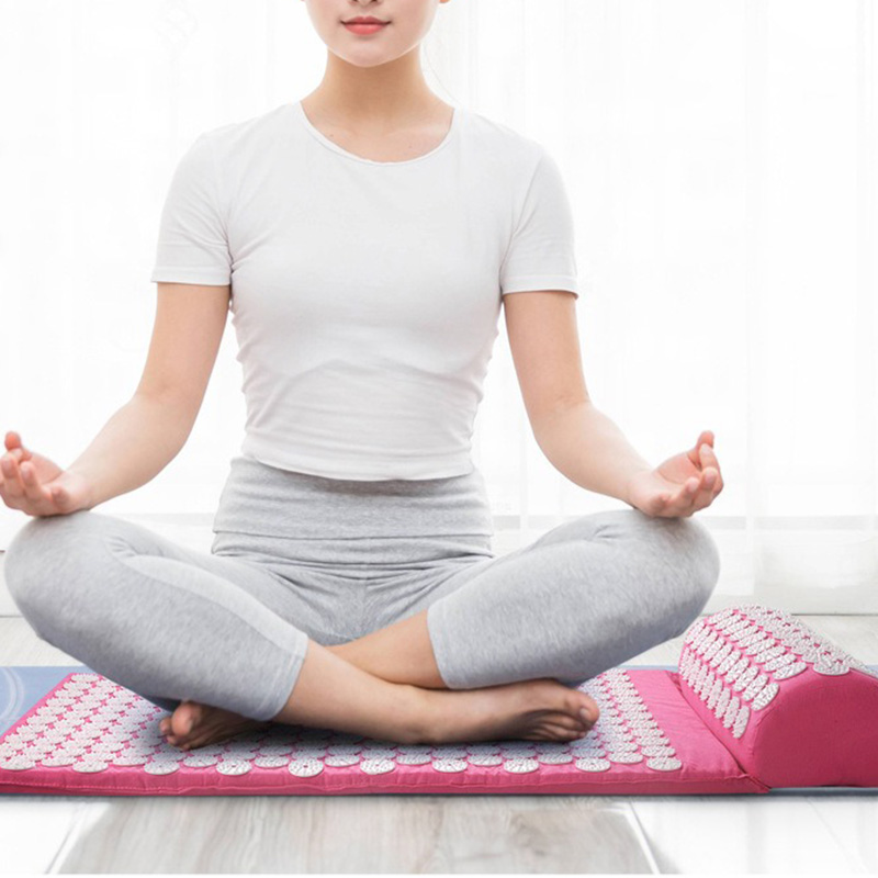 Yoga And Fitness Mat - Mata do akupresury z igłami Shakti
