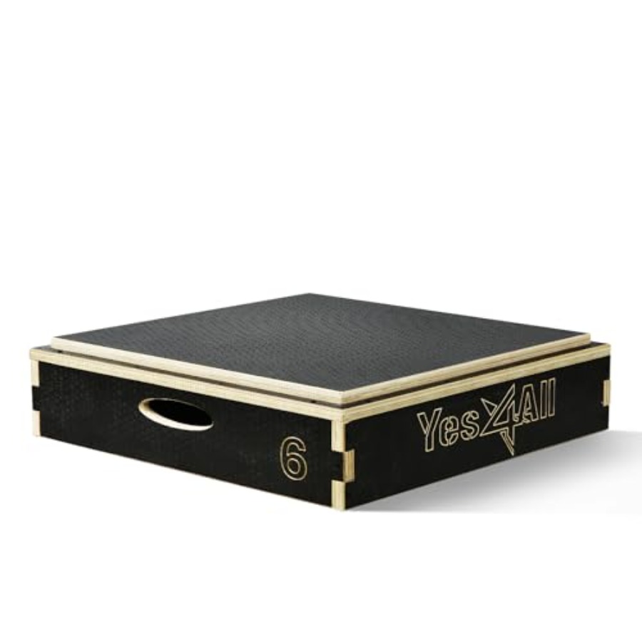 Plyo Jump Box - Drewniany plyometrowy box 3 w 1