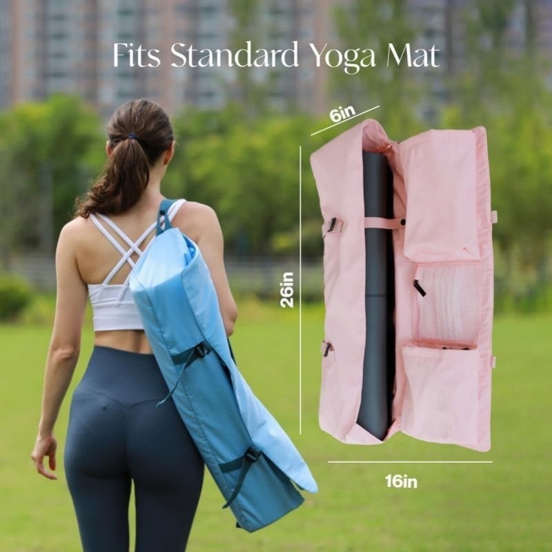Fitness Yoga & Kickfit - Torba na jogę, plecak do przechowywania