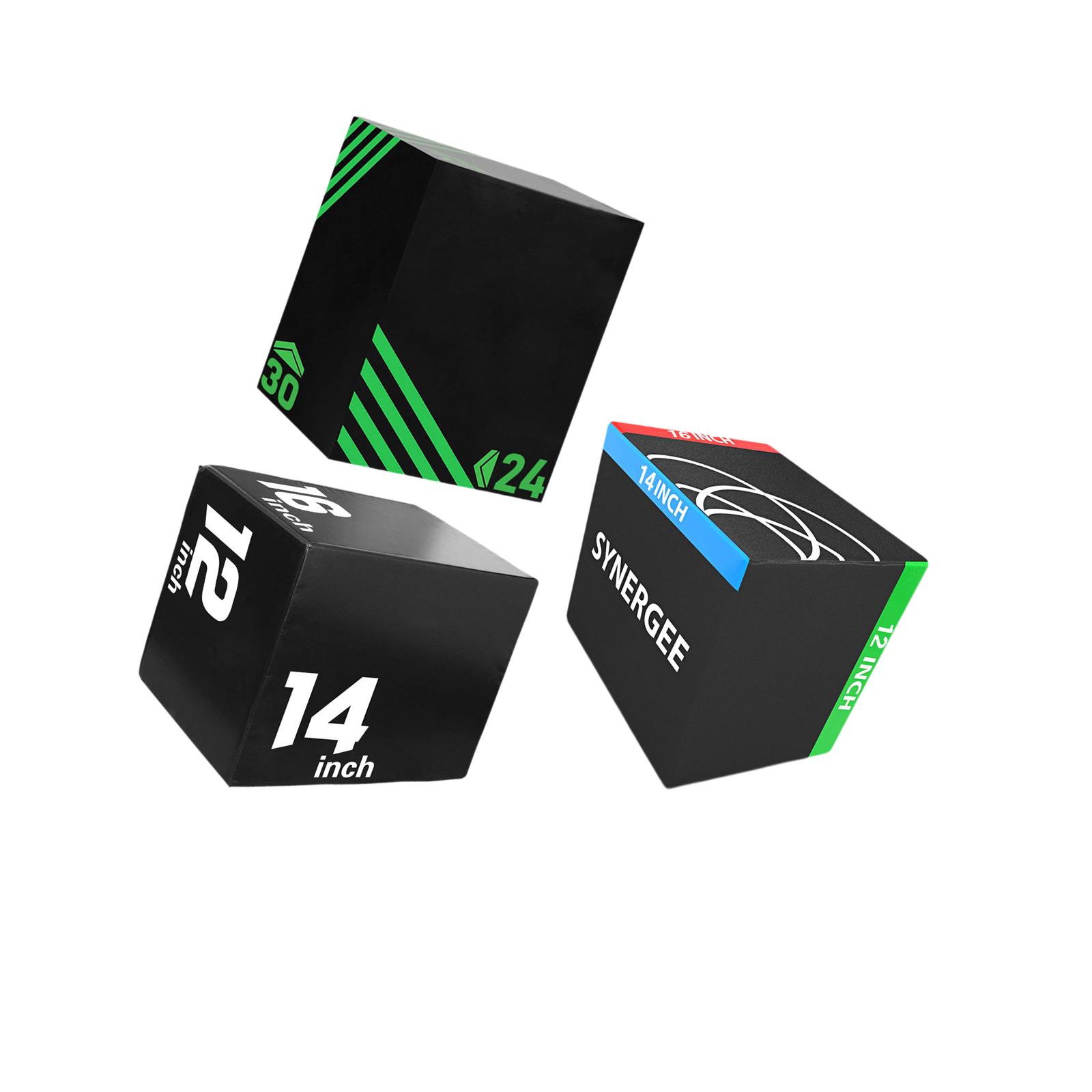 Plyo Jump Box - Wytrzymały, wielofunkcyjny plyobox, miękki stopień do