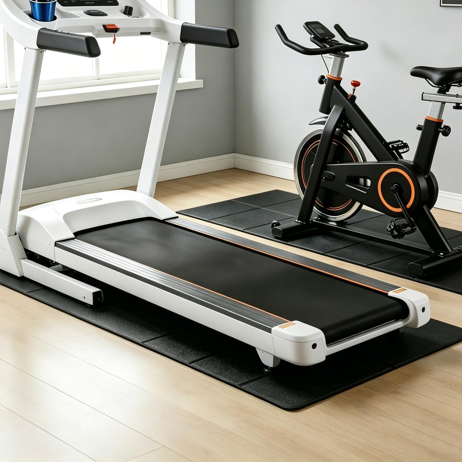 Gym Floor Mats - Podkładki pod bieżnię, antypoślizgowe, wibroizolacyjne, wodoodporne,