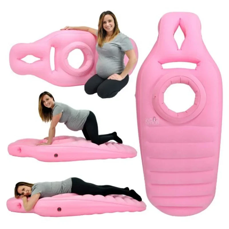 Yoga And Fitness Mat - Nadmuchiwana poduszka ciążowa mata do jogi
