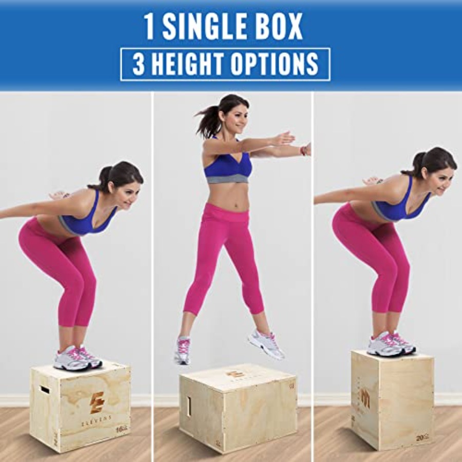 Drewniany plyo box 3 w 1 do tr – Plyo Jump Box recenzja i cena