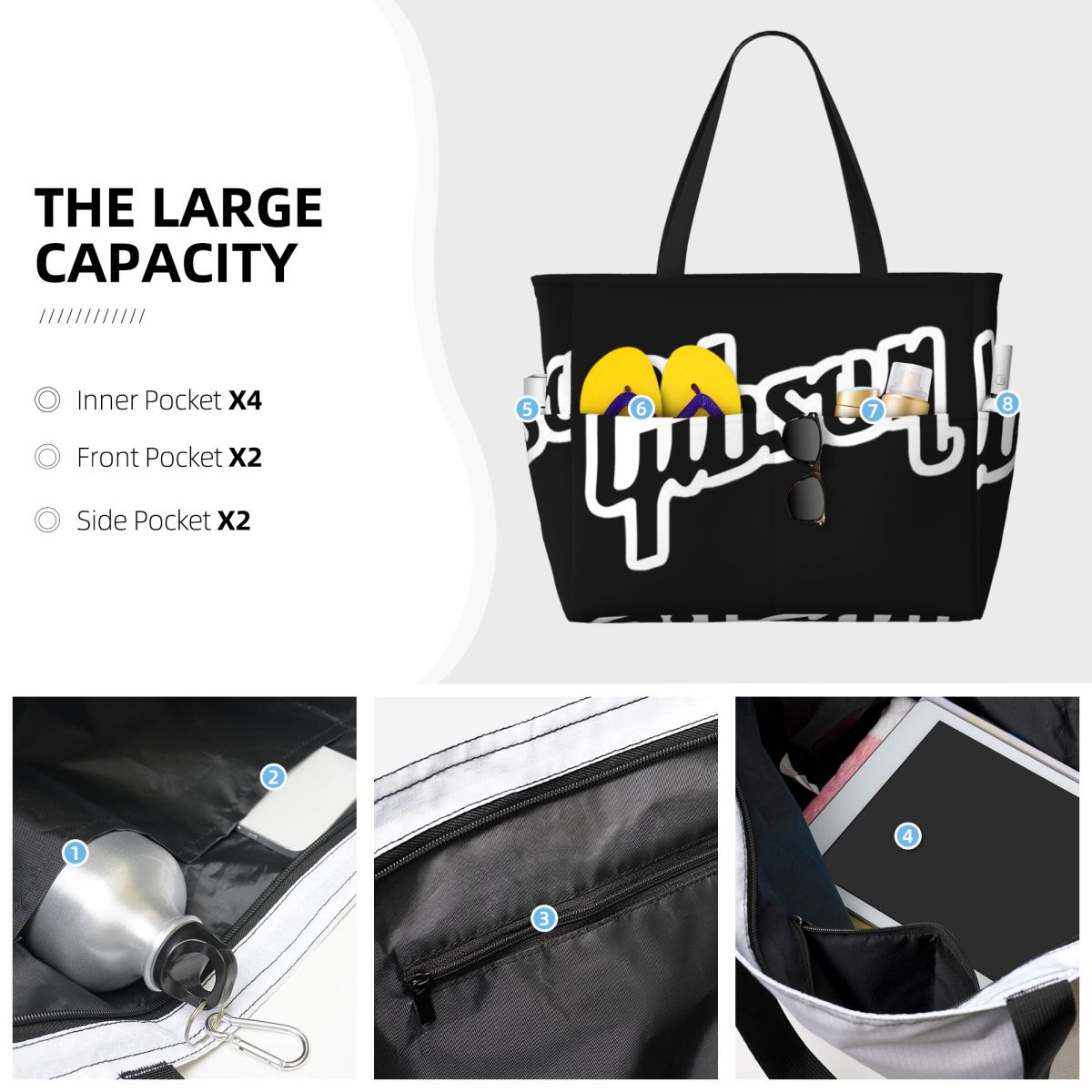 Torba plażowa z logo Gibson Mu – Yoga Fitness Music recenzja i cena
