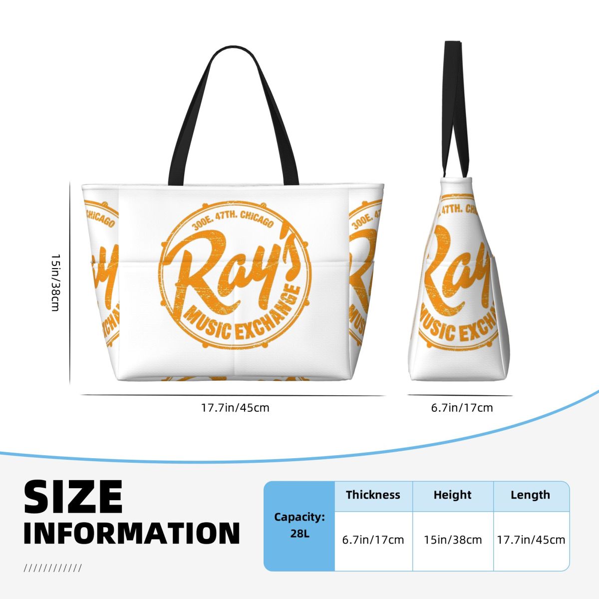 Torba plażowa Ray's Music Exch – Yoga Fitness Music recenzja i cena