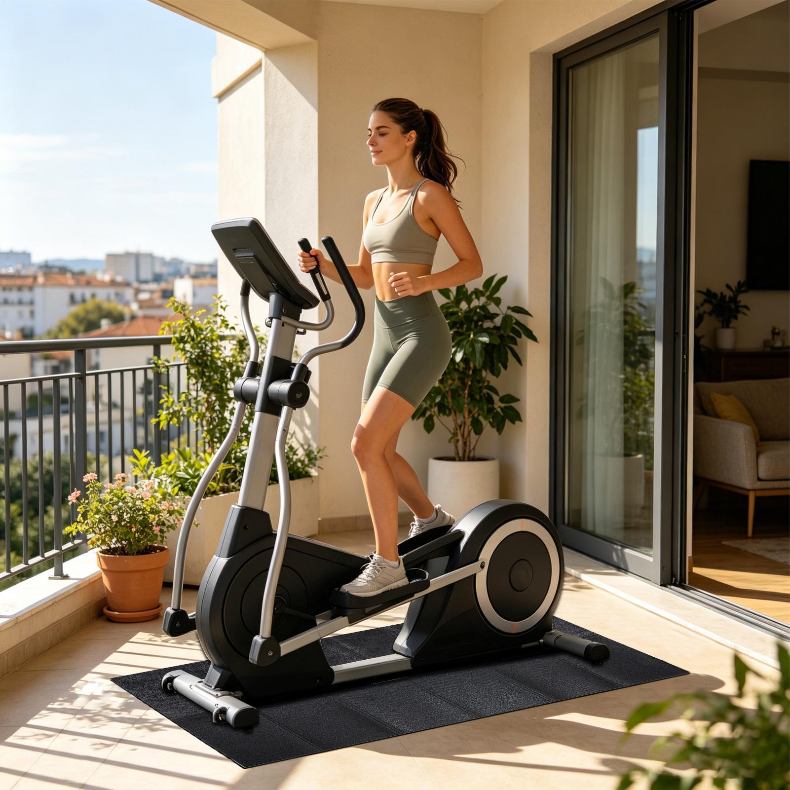 Mata pod bieżnię, wytrzymała,  – Gym Floor Mats recenzja i cena