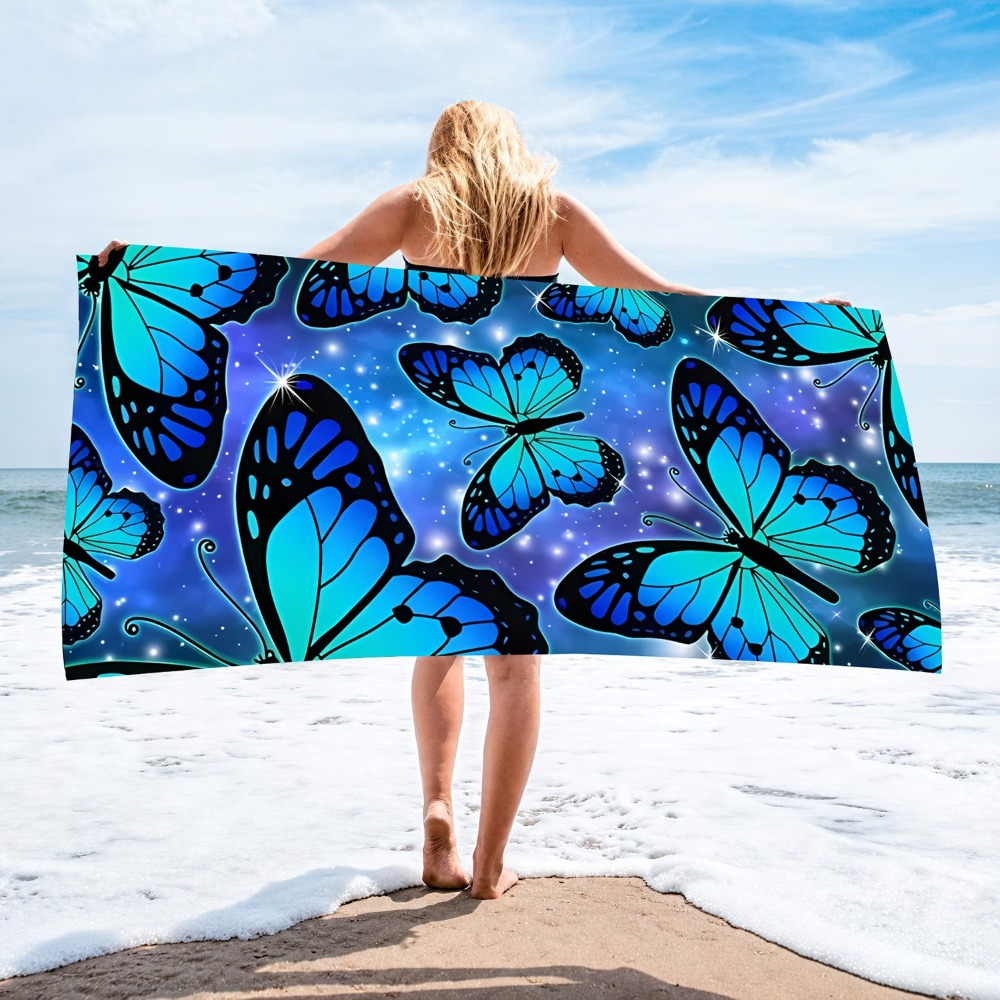 1 szt. Duży Koc Plażowy z Mikr – Yoga And Fitness Mat recenzja i cena