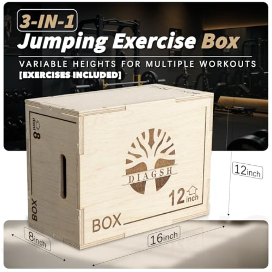 Plyo Box - Drewniana platforma – Plyo Jump Box recenzja i cena